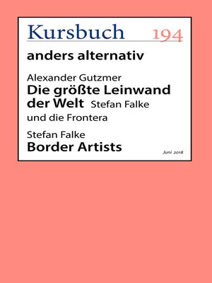 cover image of Die größte Leinwand der Welt